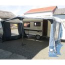 Vorzelt Gr. 11 906-930cm Obelink Hypercamp Tencate gebr. - linke Vorderwand fehlt - Sonderpreis - mit Stahlgestänge ca 460 x 240 H220