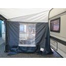 Vorzelt Gr. 11 906-930cm Obelink Hypercamp Tencate gebr. - linke Vorderwand fehlt - Sonderpreis - mit Stahlgestänge ca 460 x 240 H220