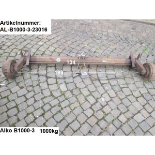 Alko Achse B1000-3, 1000kg gebraucht (aus Dethleffs Camper RD3)