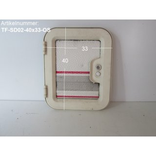 Staufachklappe ohne Schlüssel ca 40 x 33 gebr. (SD02) Sonderpreis