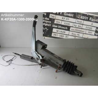 Knott KF20 KF 20 Ausf. A gebraucht Auflaufbremse / Auflaufeinrichtung  1300-2000 kg