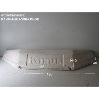 Knaus Azur Wohnwagen Gaskastendeckel gebraucht ca 196cm ohne Schlüssel - Sonderpreis - zB Azur 475 BJ84