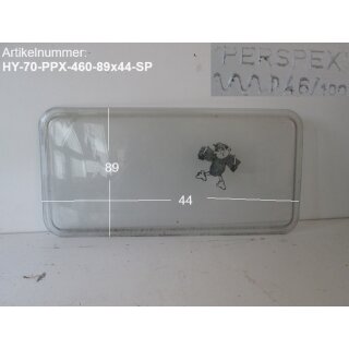Wohnwagenfenster PERSPEX ca 89 x 44 (Sonderpreis)  D46/106, gebraucht  (zB Eriba Nova 460 BJ 71) (Festeinbaufenster)