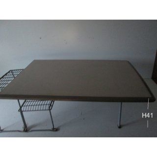 Klapptisch ca 108 x 72 gebraucht weiß Höhe 75 bzw 41