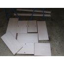 Dethleffs Möbel-Bretter 15 Stück gebraucht (aus RM3 NewLine) lichtgrau/hell max 196 gemischt