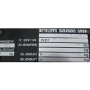 Plattformanhänger 1170kg ca 493 x 209 mit Brief, ZdR 154, Alko, ideal für TINY House, Quad- Zweirad-Maschinentransporter gebr. mit Papieren (Dethleffs RM3 BJ 91 NewLine 420)