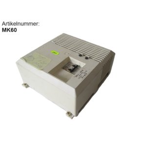 Stromversorgung Wohnwagen 230 / 12V  MIKO MK 60 gebraucht - 12V 60W Sicherungskasten mit Transformer / Umformer