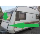 Knaus Azur Wohnwagen Gaskastendeckel  gebr ca 128 x 54,5 ohne Schlüssel, Sonderpreis (zB 440 4206 BJ 86) - Bugfrontdeckel / Bugklappe / Gasklappe / Flaschenkastendeckel / Flaschenkastenabdeckung