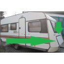 Knaus Azur Wohnwagen Gaskastendeckel  gebr ca 128 x 54,5 ohne Schlüssel, Sonderpreis (zB 440 4206 BJ 86) - Bugfrontdeckel / Bugklappe / Gasklappe / Flaschenkastendeckel / Flaschenkastenabdeckung