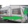 Knaus Azur Wohnwagen Gaskastendeckel  gebr ca 128 x 54,5 ohne Schlüssel, Sonderpreis (zB 440 4206 BJ 86) - Bugfrontdeckel / Bugklappe / Gasklappe / Flaschenkastendeckel / Flaschenkastenabdeckung