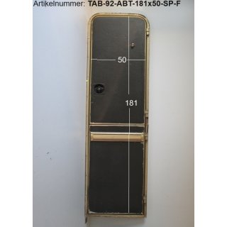 Tabbert Wohnwagentür / Aufbautür ca 181,5 x 50 gebr., Sonderpreis FARBE, mit Rahmen ohne Schlüssel (zB 515/530 Comtesse)