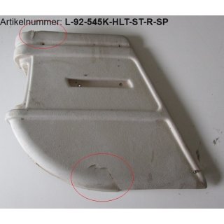 LMC Heckleuchtenträger-Seitenblende RECHTS (zB 545K/520K/490P) gebr. Sonderpreis Beifahrerseite (Risse)