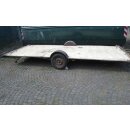 Plattformanhänger 1200kg ca 504  x 208 +136 mit Brief, ZdR 170, Peitz-Achse,  ideal für TINY House, Quad- Zweirad-Maschinentransporter gebr. (Hobby 545 BJ 87)
