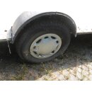 Plattformanhänger 1200kg ca 504  x 208 +136 mit Brief, ZdR 170, Peitz-Achse,  ideal für TINY House, Quad- Zweirad-Maschinentransporter gebr. (Hobby 545 BJ 87)