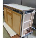 Bürstner Amara Küchenblock, Küchenzeile Wohnmobil komplett ca 128,5 x 55 (H92,5) cm mit 30mBar Kocher, Kühlschrank, Spüle RM4230 Sonderpreis