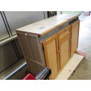 Bürstner Amara Küchenblock, Küchenzeile Wohnmobil komplett ca 128,5 x 55 (H92,5) cm mit 30mBar Kocher, Kühlschrank, Spüle RM4230 Sonderpreis