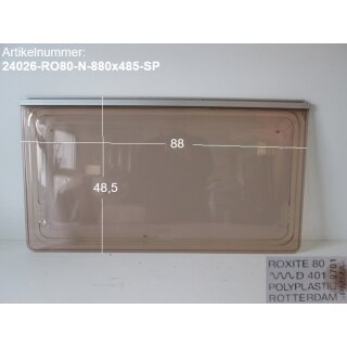 Original Wohnwagenfenster ca 88 x 48,5 Roxite 80 D401  (ca BJ 1990-2000) - neue Lagerware mit Kleber-Resten - Sonderpreis