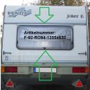 Fendt Wohnwagen Fenster ca 135,5 x 63 gebraucht (Roxite...