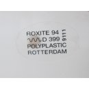 Wilk Wohnwagenfenster Roxite 94 D399 Polyplastic ca 150 x 67,3, gebraucht (zB 540 BJ 92 Bugfenster) Sonderpreis (Kleber-Rest)