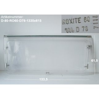 Dethleffs Wohnwagen Fenster ca 133,5 x 61,5 Roxite 60 D78 gebraucht (zB RD3 ca BJ 80 Heckfenster) gebraucht