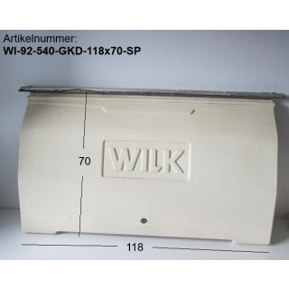 Wilk Wohnwagen Gaskastendeckel ca 118 x 70 gebraucht (zB 540 BJ92) ohne Schlüssel, Sonderpreis