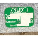 Alko Delta Wohnwagenachse (ohne Typenschild) zB Knaus 510...