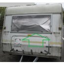 Knaus Wohnwagenfenster ca 150 x 67,5 bzw 148 x 63...