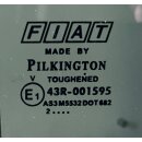 Universal Wohnwagen/Wohnkabine/Wohnmobil Schiebefenster ca 73,5 bzw 72,5 x 57 gebr. (ohne Innenrahmen) FIAT PILKINGTON 43R-001595 AS3M5532DOT682 (vmtl Fiat Doblo BJ 2004 74KW 1900cm Avant Diesel manuell) Schiebescheibe
