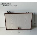 10-er Set weiße Oberschrankklappen /...