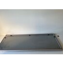Universal Wohnwagen Fenster ca 165,5 x 62,5  V-X/B Polyplastic Roxite PMMA 43R-001745 0705 gebr, , vmtl. Dethleffs- Sonderpreis (Innenscheibe ok, Außenscheibe Loch & ausgebrochenes Randteil) (Ausstellfenster/Aufstellfenster)