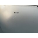 Universal Wohnwagen Fenster ca 165,5 x 62,5  V-X/B Polyplastic Roxite PMMA 43R-001745 0705 gebr, , vmtl. Dethleffs- Sonderpreis (Innenscheibe ok, Außenscheibe Loch & ausgebrochenes Randteil) (Ausstellfenster/Aufstellfenster)
