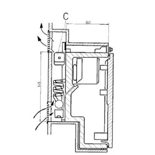 Elektrolux RM 2251 Kühlschrank gebraucht - Funktion geprüft (230V/12V/Gas) 50mBar  ca BJ 83-95