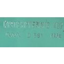 Universal Wohnwagenfenster Kistenpfennig 402 D 591 GRÜN ca 85,5 x 37,5 gebr. grün (mit Gold-Rahmen) vmtl Tabbert