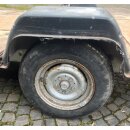 Plattformanhänger 1000kg ca 404 x 195 (plus Deichsel 139) mit Brief, Alko, ZdR 147, ideal für TINY House, Quad- Zweirad-Maschinentransporter gebr. (IMV Adria 2 440 BJ 89)
