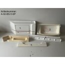 Adria Badset 5-teilig beige für Bad/Nasszelle Wohnwagen/Wohnmobil gebraucht Sonderpreis aus Adria Forma 408 BJ 92