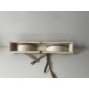 Gasflaschenhalterung für 2x 11 kg beige ca 78 x 11 x...
