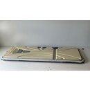 LMC Wohnwagen Aufbautür ca 172 x 55,5 bzw 167 x 49,8 mit Rahmen ohne Schlüssel gebraucht (aus LMC 530 K BJ 2006) (Eingangstür) Sonderpreis (Beule unten), mit Tür-Spion
