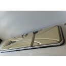 LMC Wohnwagen Aufbautür ca 172 x 55,5 bzw 167 x 49,8 mit Rahmen ohne Schlüssel gebraucht (aus LMC 530 K BJ 2006) (Eingangstür) Sonderpreis (Beule unten), mit Tür-Spion
