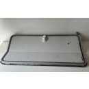 LMC Wohnwagen Gaskastendeckel gebr. ca. 134 x 66 bzw 128 x 59 ohne Schlüssel Sonderpreis (zB 530K BJ 2006) mit Hebemechanik-Arm - Bugfrontdeckel / Bugklappe / Gasklappe / Flaschenkastendeckel / Flaschenkastenabdeckung