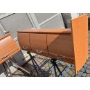 LMC Wohnwagen Oberschrank L-Form in Kirsche hell ca. 135x126 gebraucht aus LMC 530k Favorit EZ 2006