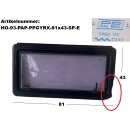 Hobby Wohnwagenfenster Parapress gebraucht ca 81 x 43 (zB...