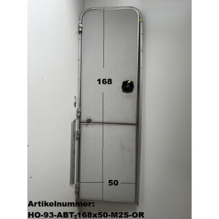 Hobby Wohnwagentür Aufbautür ca 168x 50 gebraucht - Sonderpreis - links (Eingangstür) zB  470 BJ 93 mit 2 Schlüsseln, ohne Rahmen