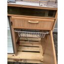 Küchenblock: Kühlschrank RM2262 mit 3-fl-Cramer Kocheinheit, Spülbecken gebraucht aus Adria Forma 408 BJ 92