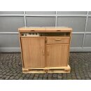 Küchenblock: Kühlschrank RM2262 mit 3-fl-Cramer Kocheinheit, Spülbecken gebraucht aus Adria Forma 408 BJ 92