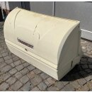 Tabbert Gaskasten mit Gaskastendeckel gebraucht, ca 107 x 69 (T46), ohne Schlüssel (zB Tabbert Comtesse 532 BJ 79) Sonderpreis  - Bugfrontdeckel / Bugklappe / Gasklappe / Flaschenkastendeckel / Flaschenkastenabdeckung