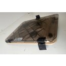 Cramer Wohnmobil-Kochfeld 3-flammig gebraucht 50mba gebraucht (Emaille) ca 40 x 50 mit Typenschild CE-1129 - Sonderpreis (Rost unten) - mit Glasabdeckung/Glasplatte