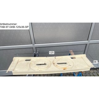 Tabbert Wohnwagen Gaskasten-Boden gebr. (Gasflaschenboden) gebr ca 125 x 36 (zB Tabbert Diadem 540 BJ 1997) Sonderpreis