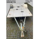 Plattformanhänger 1100kg ca 418 x 200 mit Brief, ZdR...