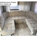 Polstergruppe U-Form ca 185 x 147  Liegefläche...