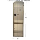 Tabbert Wohnwagentür / Aufbautür ca 187 x 56...